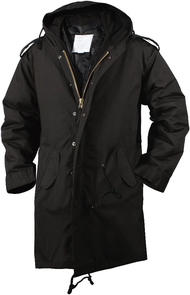 ロスコ M-51 フィッシュテールパーカー ブラック ROTHCO M-51 FISHTAIL